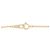 Autre Marque Collar de oro amarillo Au750 y diamantes - vista 5