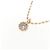Autre Marque Collar de oro rosa K10 y diamantes - vista 3