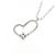 Autre Marque Collana in oro bianco K10 e diamanti - vista 4