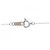 Autre Marque Collana in oro bianco K10 e diamanti - vista 5