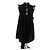 Balenciaga Schwarzes Kleid mit Raffung - Ansicht 2