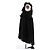 Balenciaga Schwarzes Kleid mit Raffung - Ansicht 4