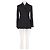 Blazer trespassado preto Cos