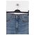Jeans de corte reto azuis em denim Sandro - vista 3