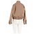 Chaqueta corta Maje beige de viscosa - vista 2