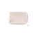 Clutch Whistles in pelle bianca - vista 2