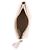 Clutch Whistles in pelle bianca - vista 4