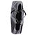 Autre Marque "Dimple" Shopper-Tasche aus schwarzem Narbenleder - Ansicht 7