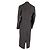 Maison Martin Margiela Abrigo de lana gris - vista 2
