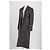 Maison Martin Margiela Abrigo de lana gris - vista 4