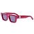Off White Solaires rectangulaires bordeaux - view 2