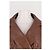 Autre Marque Casaco cropped castanho MESHKI com estampado animal e cinto - vista 5