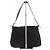 Fendi Sac à main baguette en suède noir - vue 3