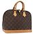 LOUIS VUITTON Monogram Alma Hand Bag M51130 LV