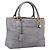 LOEWE Anagram Amazona Justa Hand Bag Leather Gold Silver