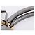 LOEWE Anagram Amazona Justa Hand Bag Leather Gold Silver - vista 8