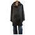 Autre Marque Parka técnica de cuello alto azul marino - size UK 6 - vue 3