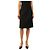 Prada Schwarzer taillierter Midirock - size UK 8
