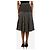 Proenza Schouler Falda midi de estampado mixto en blanco y negro FW18 - size UK 8 - vista 3