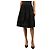 Prada Falda midi negra con costuras contrastadas - size UK 8