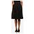 Prada Falda midi negra con costuras contrastadas - size UK 8 - vista 3