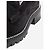 Jimmy Choo Mocassini in camoscio e shearling neri - size EU 37 - vista 4