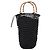 GUCCI Bamboo Handtasche Leder Schwarz Silber 000 1046 - Ansicht 13
