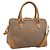GUCCI Micro GG Supreme Hand Bag PVC 2way Beige Gold 002 122 0033