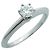 Autre Marque Anillo Alianza Solitario Tiffany & Co.