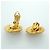 Orecchini a clip Chanel Gold - vista 3