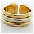 Anello Cartier 2C Band Diamante Oro 18K - vista 8