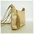 Borsa a tracolla Chanel Matelassé in pelle beige - vista 2