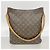 Borsa a tracolla Louis Vuitton Monogram Looping GM - vista 11