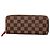 Louis Vuitton Damier Portefeuille Clemence Long Wallet