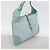 Borsa a tracolla Gucci in camoscio verde chiaro - vista 2