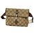 Marsupio Gucci in tela marrone