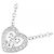 Mauboussin Collana in Oro Bianco con Cuore di Diamanti - vista 3
