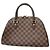 Borsa Louis Vuitton Damier Rivera MM in Ebene