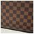 Borsa Louis Vuitton Damier Rivera MM in Ebene - vista 10