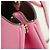 Bolsa Lady em couro Christian Dior em rosa - vista 7