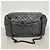 Bolsa de ombro Chanel em couro de bezerro preto - vista 9