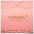 Borsa a tracolla Chanel in vitello martellato rosa - vista 5