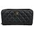 Timeless Cartera larga Chanel Matelassé en piel de becerro granulada