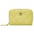 Monedero Chanel Matelassé Amarillo Limón