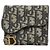 Christian Dior Dior Oblique Saddle Tri-fold Geldbörse