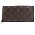 Portafoglio lungo Louis Vuitton Monogram in Rose Ballerine