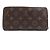 Portafoglio lungo Louis Vuitton Monogram in Rose Ballerine - vista 3