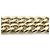 Colar de metal dourado Chanel - vista 4