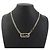 Collar Chanel dorado con perlas artificiales - vista 12