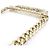 Collar Chanel dorado con perlas artificiales - vista 3